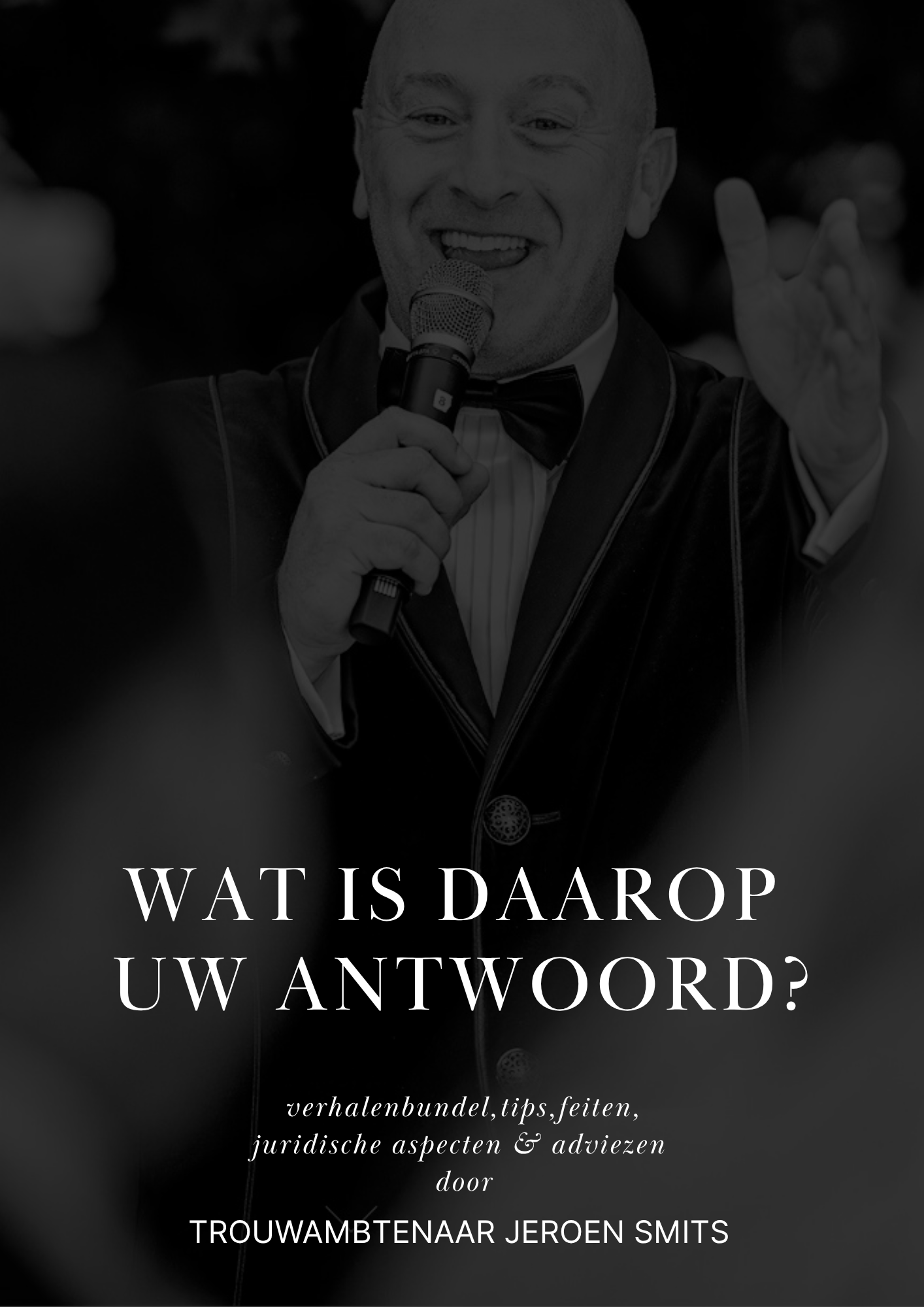 BOEKOPMAAK TROUWAMBTENAAR JEROEN SMITS